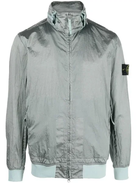 Яке тип бомбър Stone Island камъни сиво