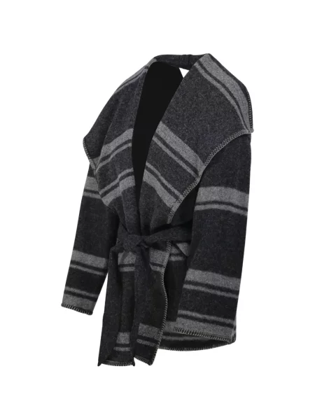 Cu centură palton Marant Etoile negru