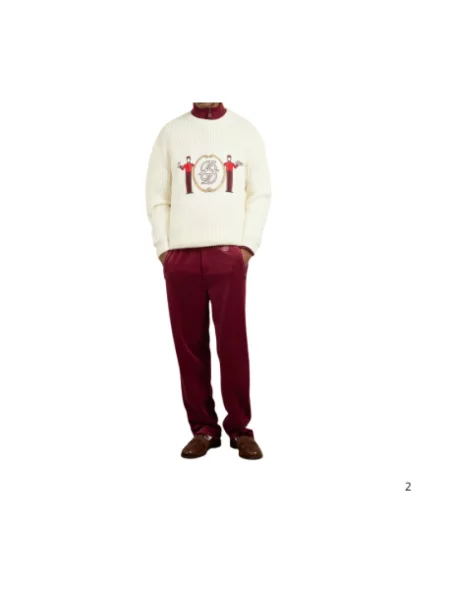 Sweter Drole De Monsieur biały