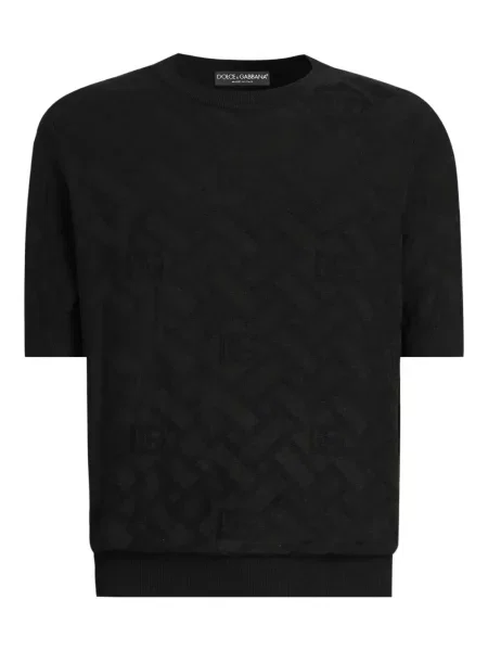 Tricou Dolce & Gabbana scurt negru