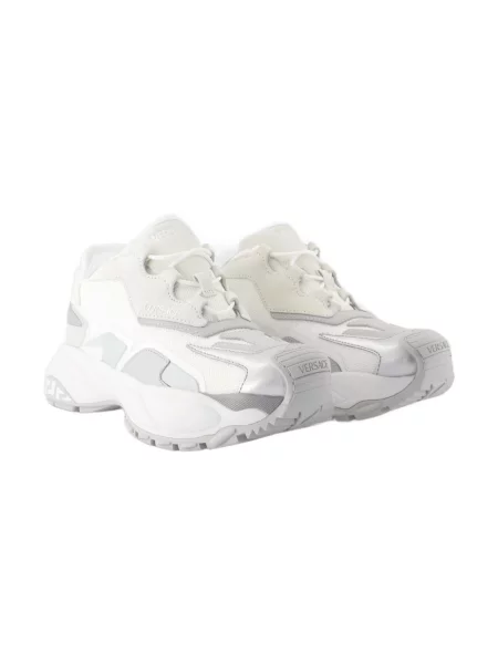 Sneakersy Versace skórzane białe
