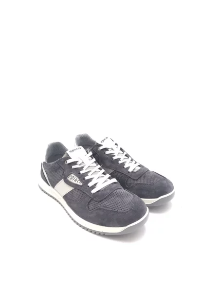 Sneakersy Igi&co skórzane niebieskie