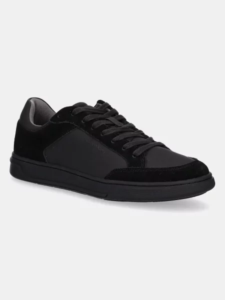 Tenisice Calvin Klein LOW TOP LACE UP REPREVE MIX crna