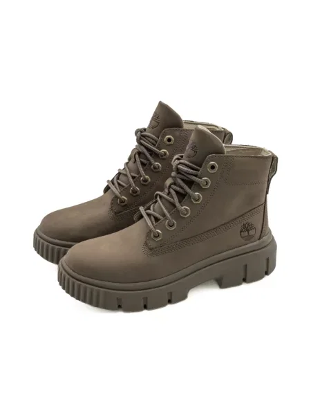Trzewiki Timberland skórzane brązowe