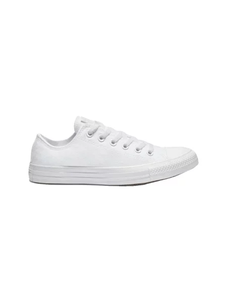 Pantofi Converse de culoare solidă alb