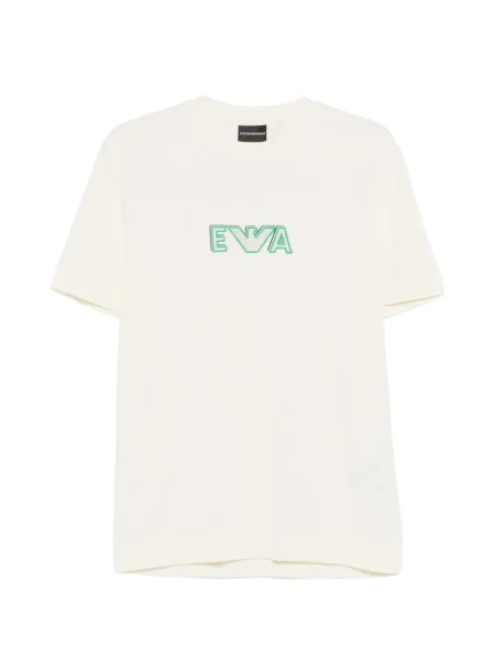 Tricou Emporio Armani cu autograf galben