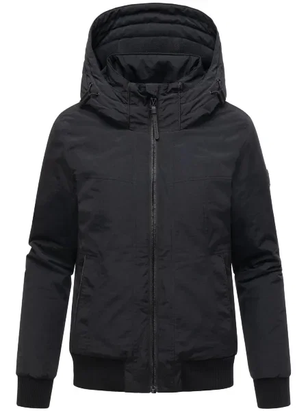 MARIKOO Funkcionalna jakna Mooni črna