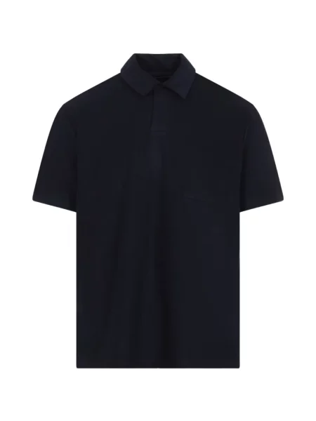 Tricou polo Ralph Lauren Purple Label albastru
