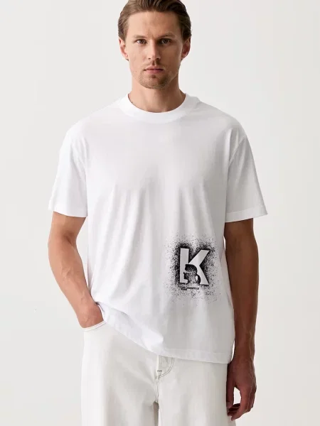 Tricou Karl Lagerfeld alb
