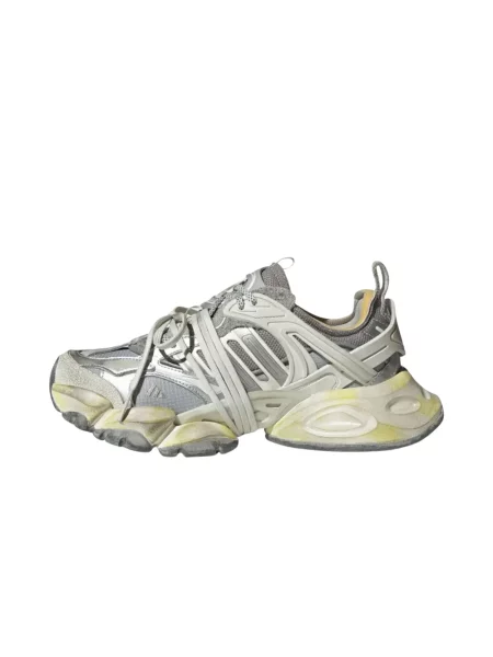 Sneakersy Adidas skórzane szare