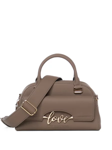 Geantă shopper Love Moschino cu autograf