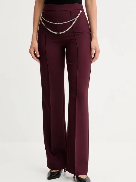 Twinset pantaloni bordo