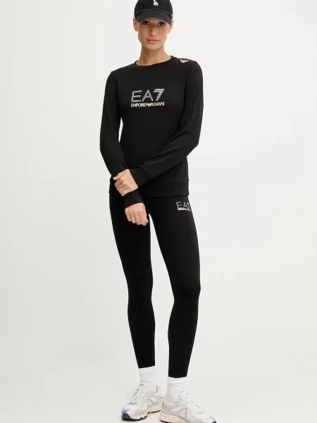 Emporio Armani Mikina zlatá čierna