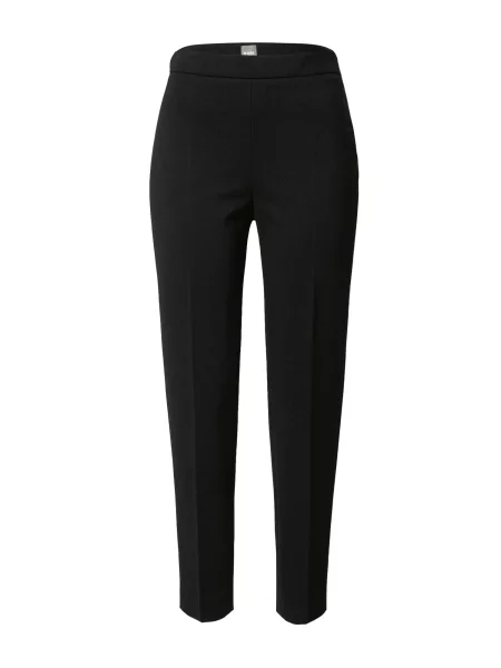 BOSS Black Pantaloni cu dungă Tilunara' negru