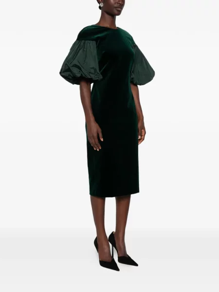 Rochie Max Mara de catifea verde