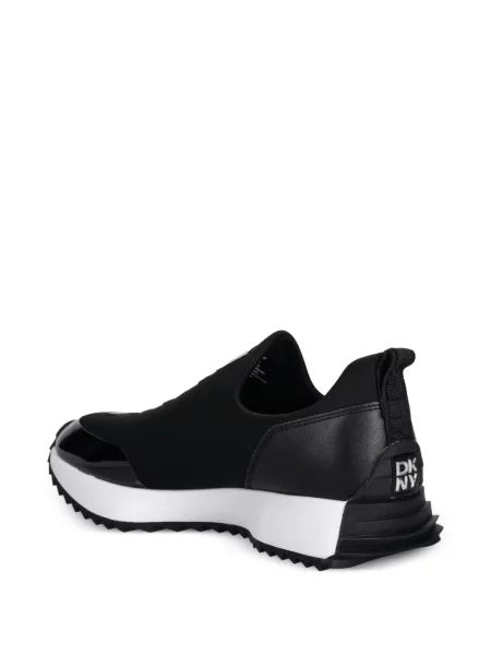 Sneakers Dkny με αυτόγραφο μαύρο
