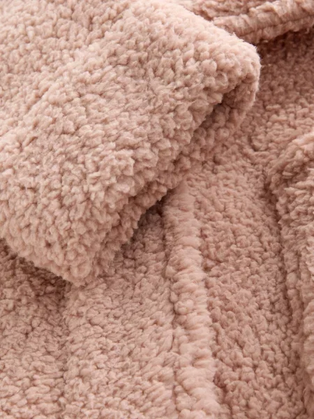 Next Halat de baie lung rosé