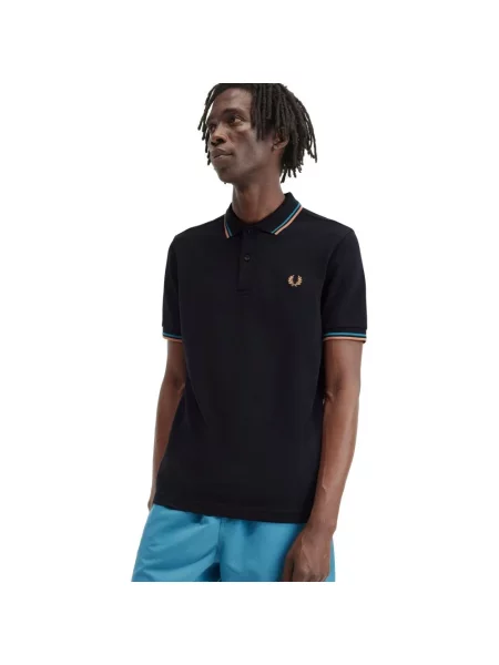 Koszulka polo Fred Perry niebieska