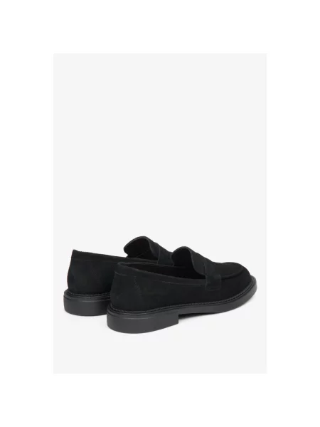 Пенні-лофери велюрові Estro чорні