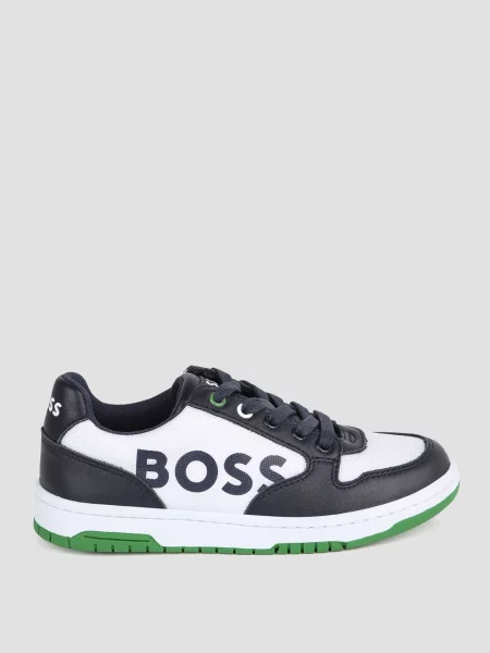 Детские кроссовки Boss синие