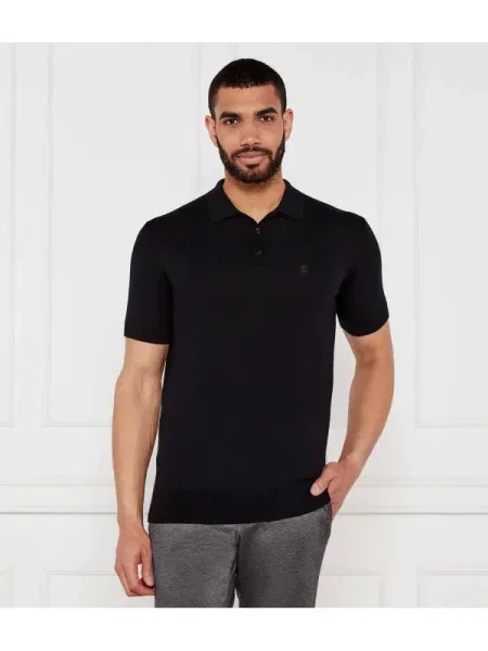 Karl Lagerfeld De lână polo negru
