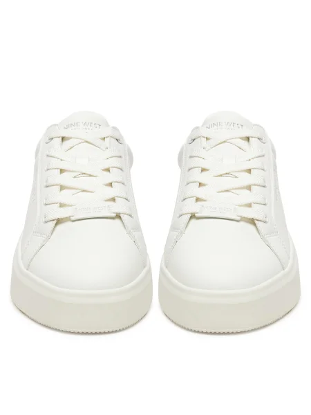 Sneakers Nine West alb