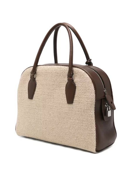 Geantă shopper The Row din piele