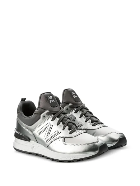 Top New Balance cu autograf alergare albastru