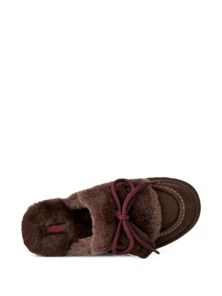 Papuci de casă Ugg cu platformă maro