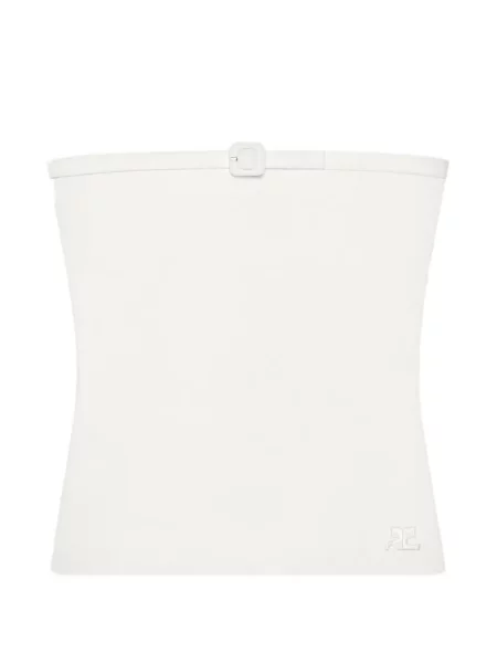Top Courreges alb