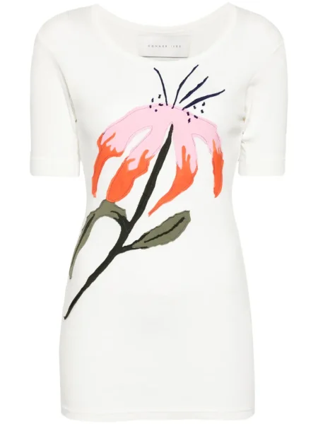 Tricou Conner Ives alb
