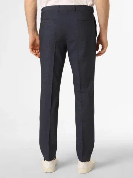 HUGO Pantaloni marin albastru