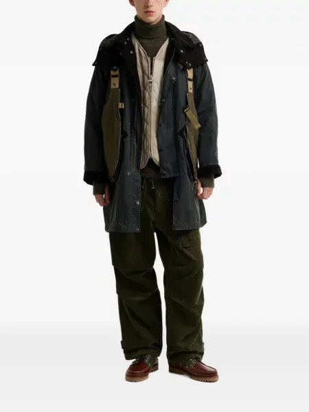 Geacă Barbour cu glugă verde