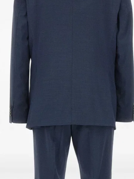 Costum Boss de lână albastru
