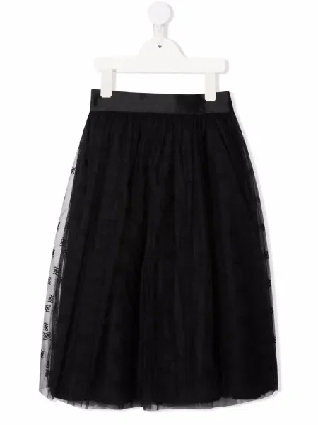 Dětské midi sukně Fendi černé