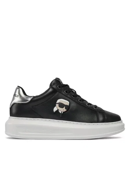 Αθλητικά KARL LAGERFELD Black Lthr μαύρο