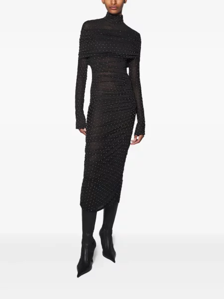 Rochie midi Mugler negru