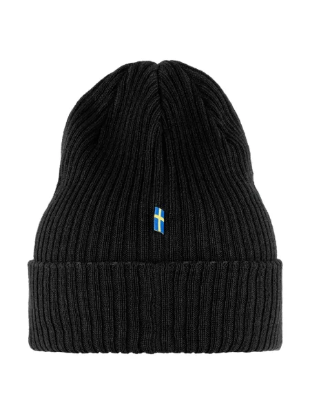 Fjallraven sapka Rib Hat fekete