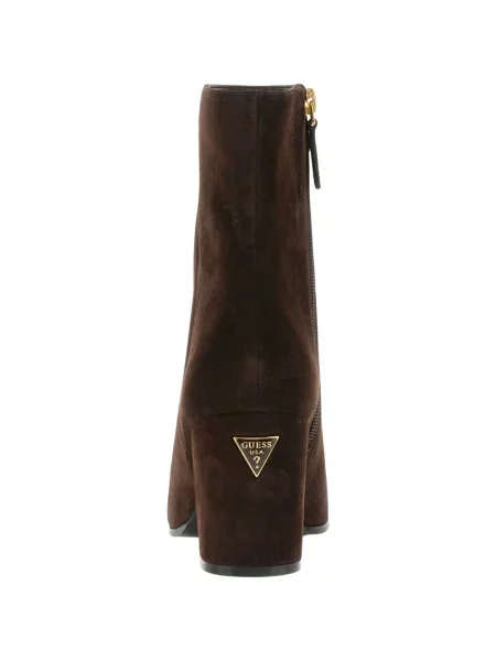 Guess Botine FLFBER închis maro