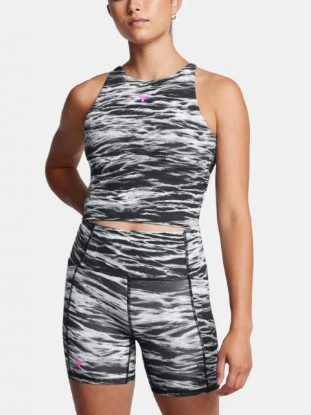 Топ Under Armour с принт черно
