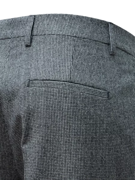 Pantaloni Tagliatore cu model pepito gri