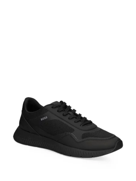 Sneakerși Boss plasă negru