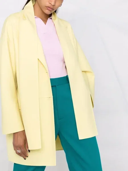 Sacou Ferragamo de lână galben