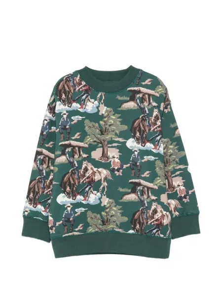 Bluza dziecięca Stella Mccartney zielona