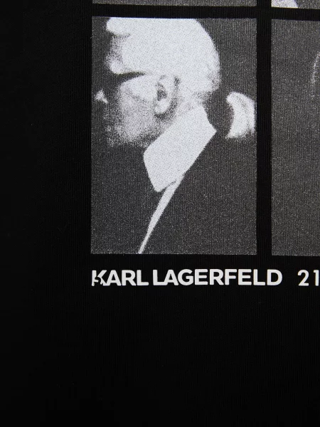 Футболка Karl Lagerfeld чорна