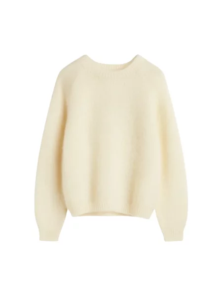 Moherowy sweter Opal Studio biały