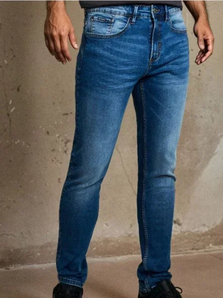 Sinsay Jeansy skinny fit niebieski