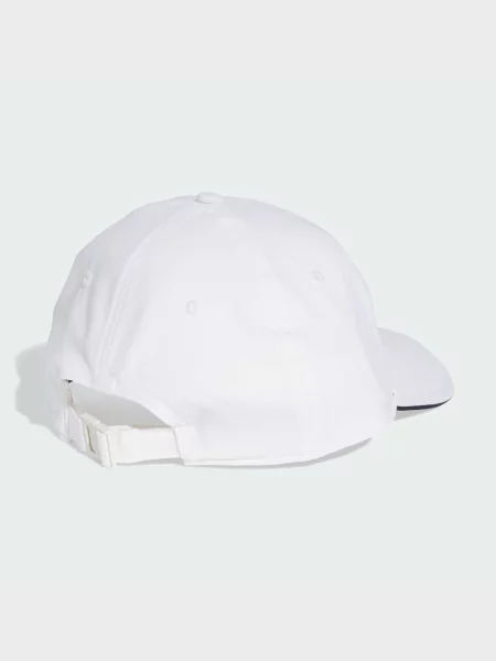 Переработанный кепка Adidas белая