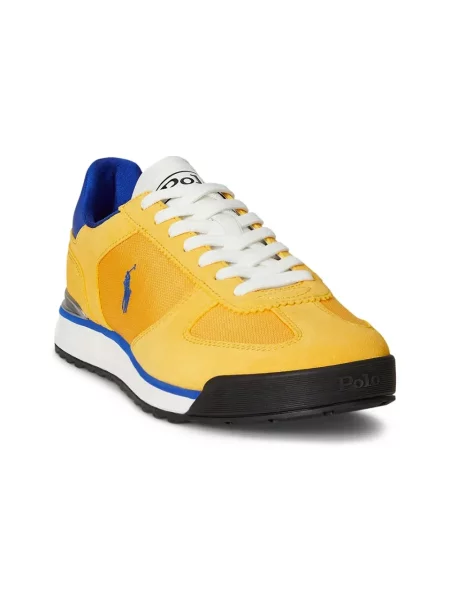 Sneakersy Polo Ralph Lauren żółte