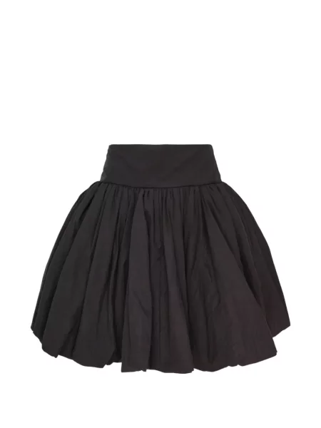 Fusta mini Pushbutton negru